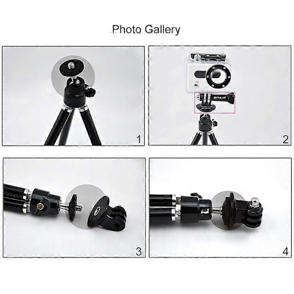 Sport Kamera Tripod Feste Adapter for GoPro Hero 6 5 4 Session 3+ 3 2 1