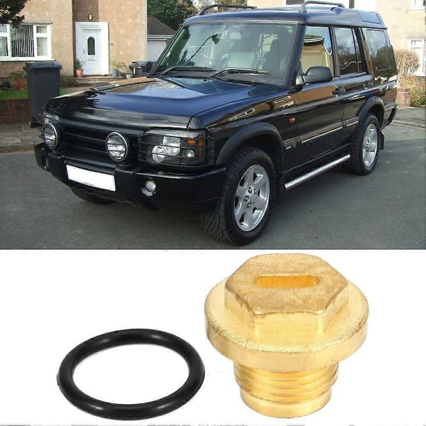 2 stk. Differentiale Diff Messing Påfyldnings- og Aftapningspropper med Tætningsring Passer til Land Rover Discovery 2