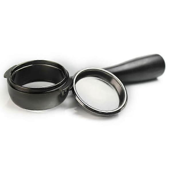 Dobbelt kop pulverbeholder i rustfrit stål 58mm, til kaffemaskine