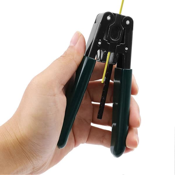 Slitesterk Kabelkutter Wire Stripper Tang Fiberoptisk Strippeverktøy