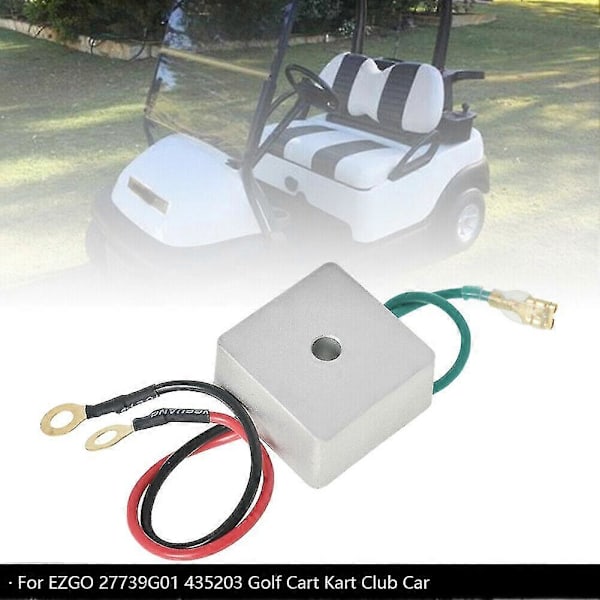 27739-g01 Spenningsregulator Likretter For 1994-2014 Standard M/lys Golfbil Kart Club 435-203