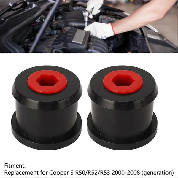 Forreste bærearms bageste bøsninger Poly forreste nedre kontrolarms bøsningssæt erstatning for Cooper S R53 2000 til 2008