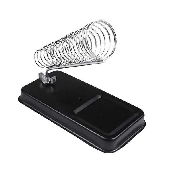 Bærbar Solid Metallbase Elektrisk Loddebolt Brakett Stativ Holder Stasjon