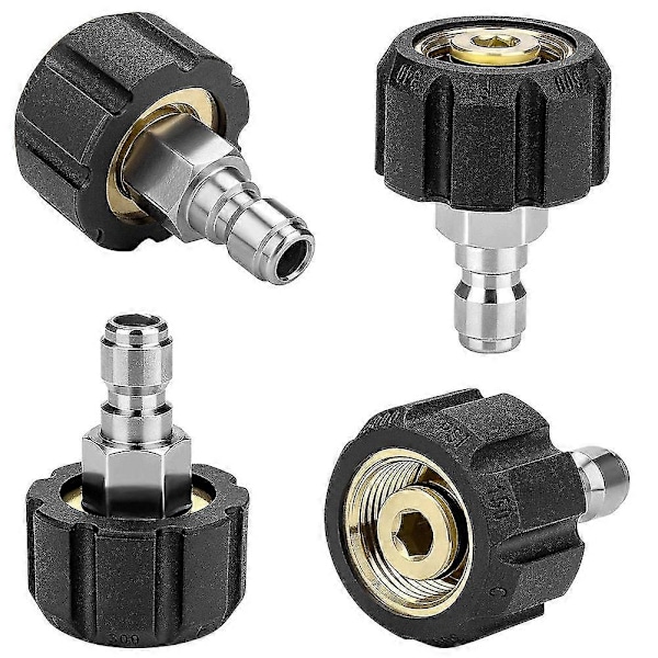 Trykadapter Sæt, Trykforbindelse M22 14mm X 3/8 Tommer Nnect Plu