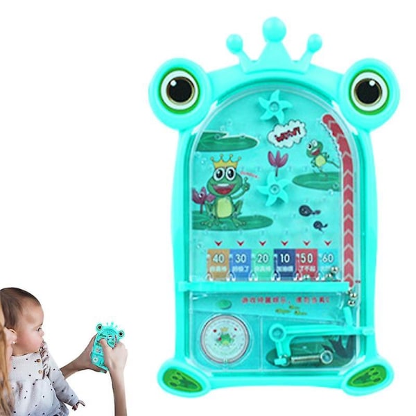 Pocket Pinball Machine Leksaker Mini flipperspel för barn Kreativa barns flipperspel Bärbara bordsspel leksaker Yellow