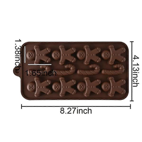 Chokoladeform Juletræ Bageform