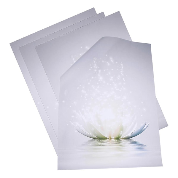 4 st Canvas Vägg Lotus Bild Blomma Canvas Målning Vardagsrum Sovrum Badrum Dekorationer