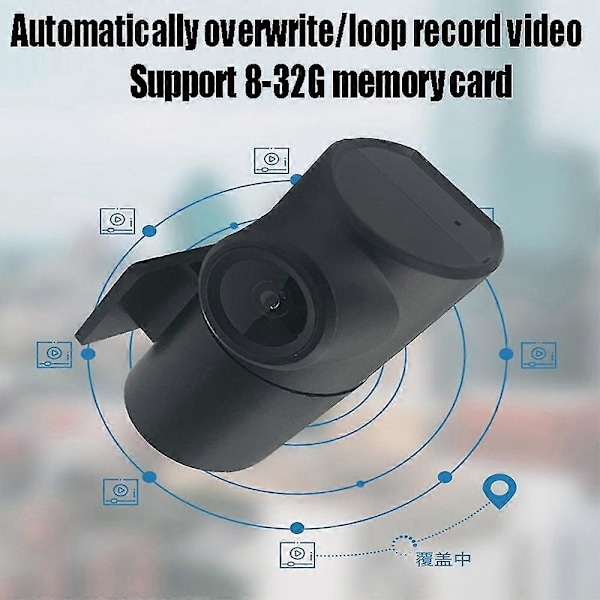Mini Bilkamera Videoopptak Loop Trådløst Dashbordkamera