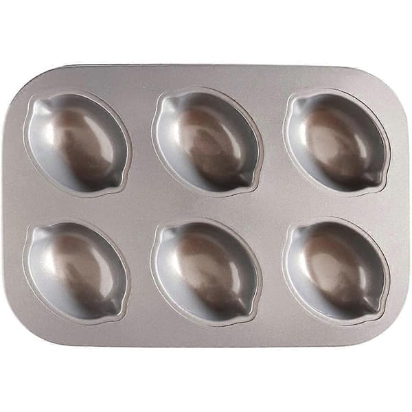 Non-stick Sitronformet Muffins Cupcake Kake Kjeks Brød Bakebrett Bakeform
