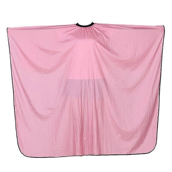 Utsökt Frisörkappa Praktisk Klippkappa Hårklippningskappa Hårklippningsförkläde för Män Kvinnor (Rosa)