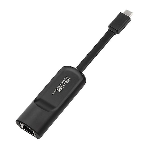 2500mbps Ethernet Type-c Til Rj45 Ekstern Kablet Netværkskort Konverter Ethernet Lan Adapter Hub Til