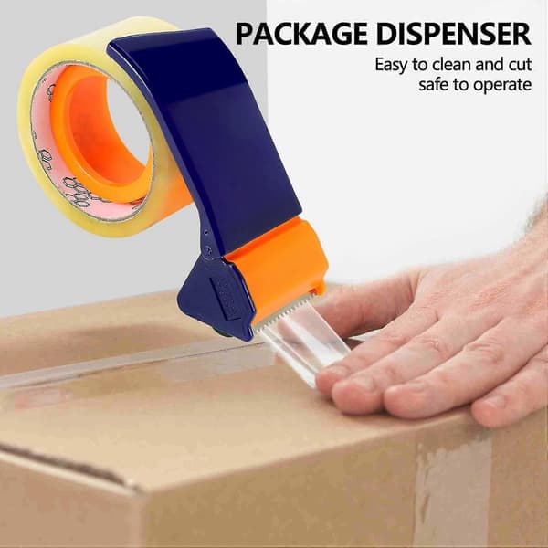 Forsegling Emballasje Pakke Plast Rull 2\" Bredde Tape Kutter Dispenser