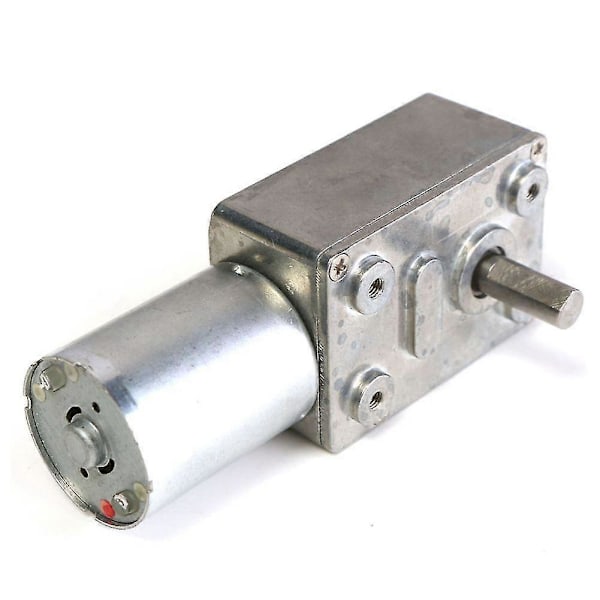 Gw370 12v 6rpm Käännettävä korkea matovaihteinen moottori Vääntö Turbo Dc-moottori 35a