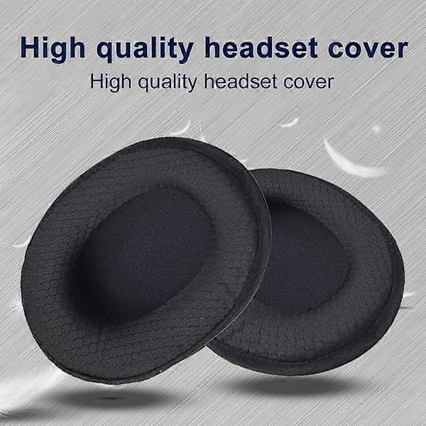 1 Par Bekväma Hög Elastiska Hörlursöverdrag Brusreducerande Öronmuff Hörlurstillbehör för Steelseries Arctis 3/5/7.