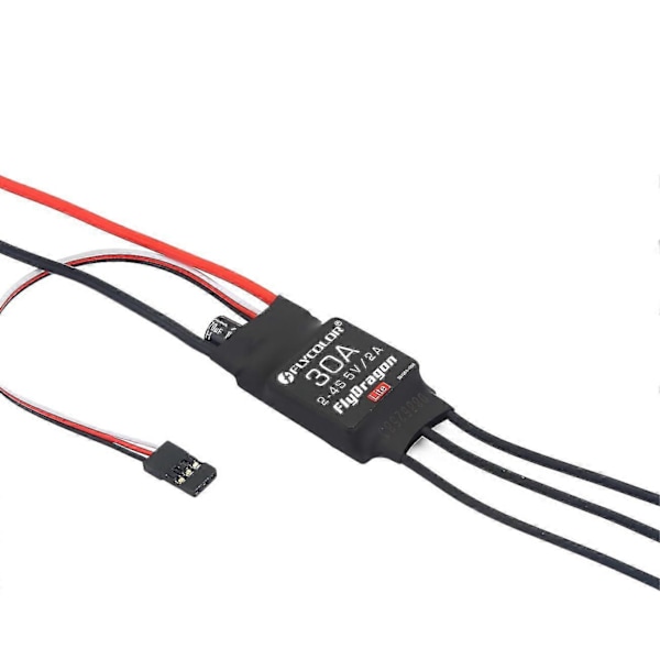 Flycolor ESC Fastvinge RC Flygplansmodell Borstlös Modell ESC 20a30a40a50a 2-4s För RC FPV Flygplan