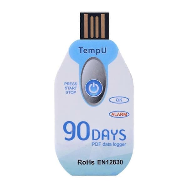 PDF Rapport USB Port 10000 USB Temperatur Data Opptaker 90 Kjede Bruk