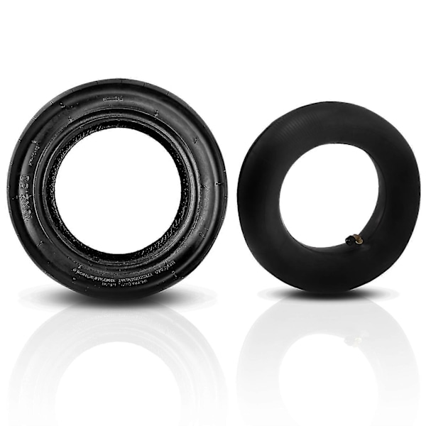 10x2.5 Foran/bak Scooter Dekk Hjul Solid Med Slange Erstatning For 10 Tommers Elektrisk Scooter