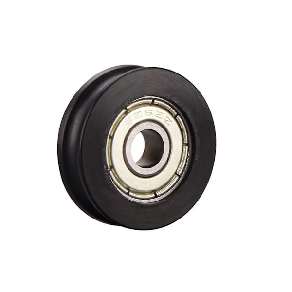 5 stk. Plast Innstøpt 626zz Vindusdørhjul U-spor Guide Trinse 6278mm Kulelager For 3d Prin