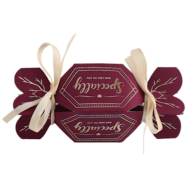20 stk. Gaveæsker, Fødselsdags Bryllupsfest Gave, Chokolade- og Gaveæsker med Bånd til Bryllup P