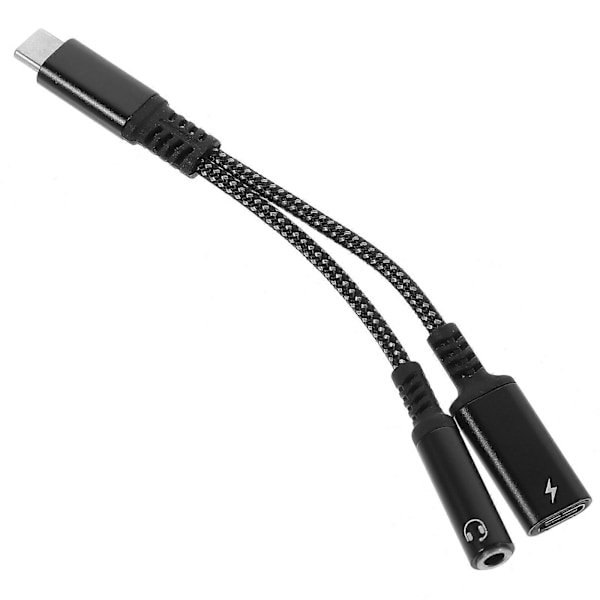 USB-C Hodetelefonadapter USB-C Til Aux Adapter USB Lydadapter For Laptop