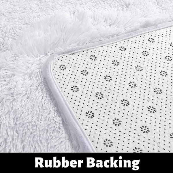 Tflycq Blush Rundt Teppe For Soverom, Fluffy Sirkelteppe 4'x4' For Barnerom, Pusseteppe For Tenåringsjenterom, Shaggy Sirkelteppe For Barnerom, Fuzzy P