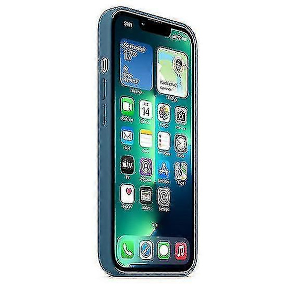Jul-tema Silikon Mobilskal för Iphone 13 Pro 13pro Blue Jay