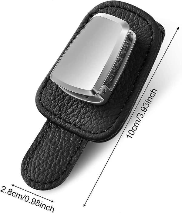 2-pack Bilspektakelram Universal Bilvisir Solglasögonram (svart)