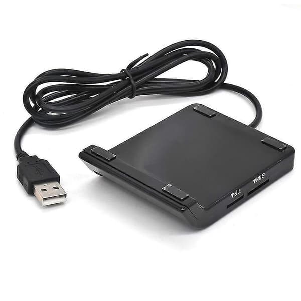 USB Smart Card Reader Hukommelse Id Bank Emv Elektronik Dnie Dni Sim Connector Adapter Egnet Til Co