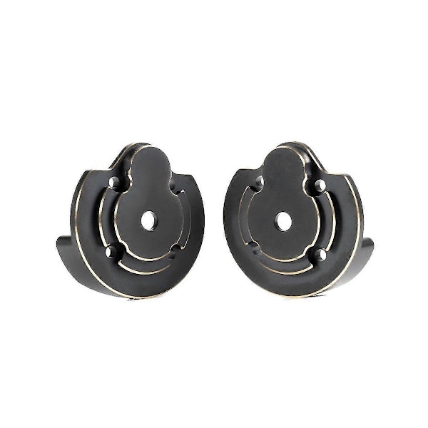 2st Mässing Yttre Portal Skydd Motvikt För Axial Utb18 Capra 1/18 Rc Uppgraderingsdelar, svart