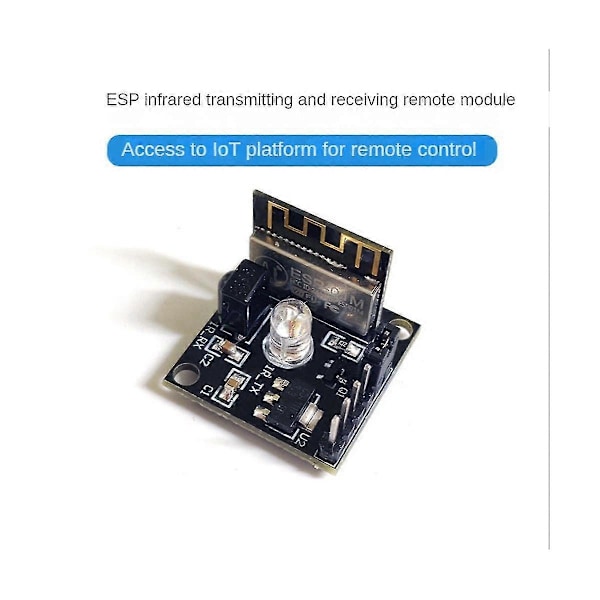 Esp8285 Esp-01m IR Transceiver Wifi Trådløs Modul Fjernkontroll Læringsbrett