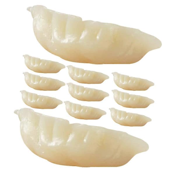 12 stk. Simulations Mini Dumplings Kunstige Dumplings Model Fake Dumpling Rekvisitter