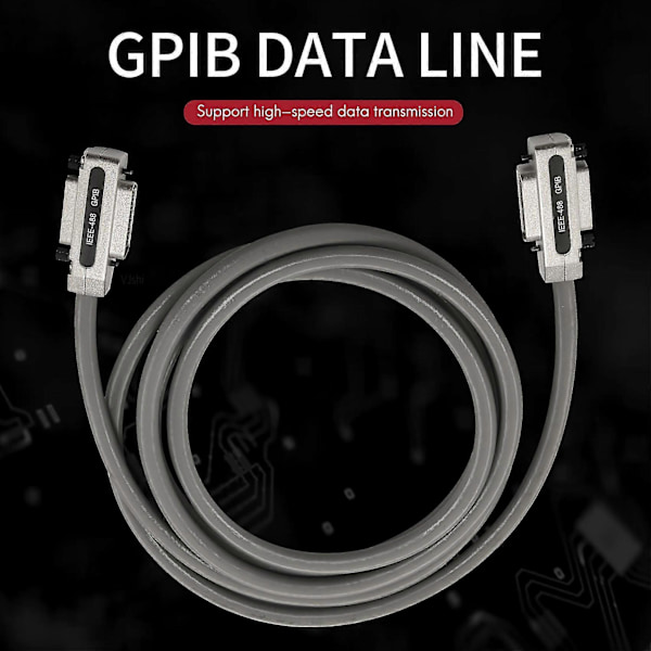 3 Meter Ie488 Gpib Datakabel Industriell Kommunikasjonsoverføringskabel Terminal Pci Indust