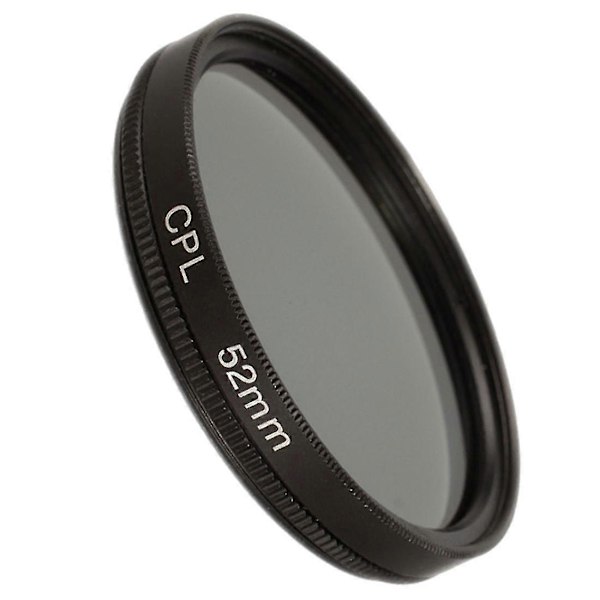 52mm Cirkulært Polariserende CPL Filter til 650d 700d D3100 D3200 D3300