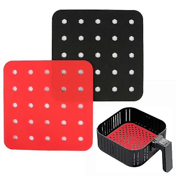 7,5 tum Återanvändbar Liner Mat Non-stick Ångmatta Matlagningsverktyg Kök Bakmatta Röd