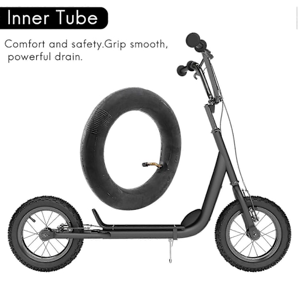 10 X 2.125 (10 Tum) Innerslang För Scooter Passar 10x2 Däck 10x1.90 10x1.95 10x2 10x2.125 Innerslang