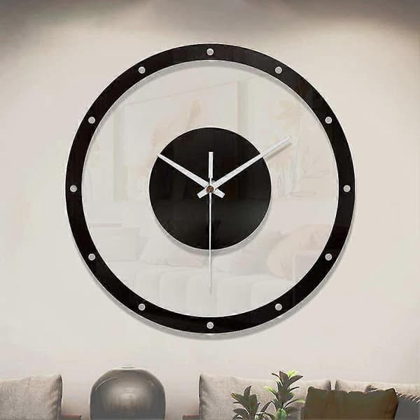 Non-tik Quartz Cs Akryl C 30 cm Transparent C Rotte ()