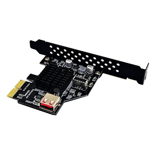 Asm3142-siruskortti 10 Gbps Usb3.1 Etuosan tyyppi E 20-nastainen laajennuskortti Usb2.0 Pci Express 3.0 X2 A