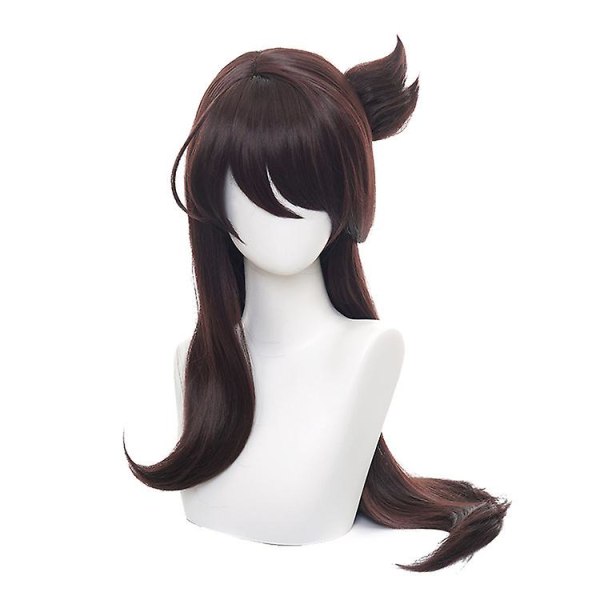 Ganyu Cosplay Kostym För Genshin Impact Ganyu Cosplay Kostym Halloween Klänning Kappa Wig L