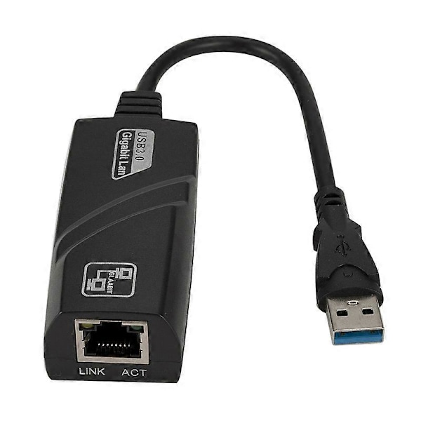 USB 3.0 til 10/100/1000Mbps Gigabit RJ45 Ethernet LAN Nettverksadapter for PL6U3