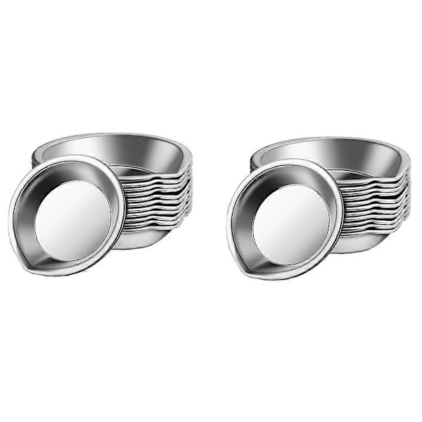24 stk. malerfarve i rustfrit stål Praktisk enkel metalfarve til hjemmebutik
