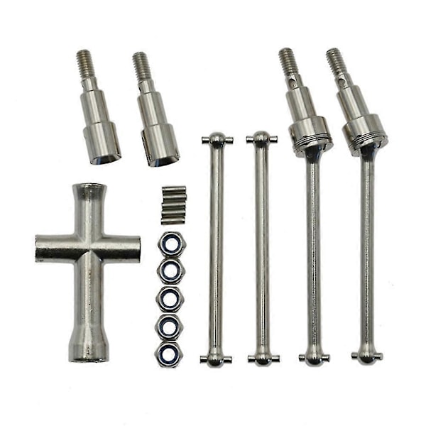 Metall og drivaksel Cvd for Scy 16101 16102 16103 16201 Pro 1/16 Børsteløs Rc Bil Oppgr