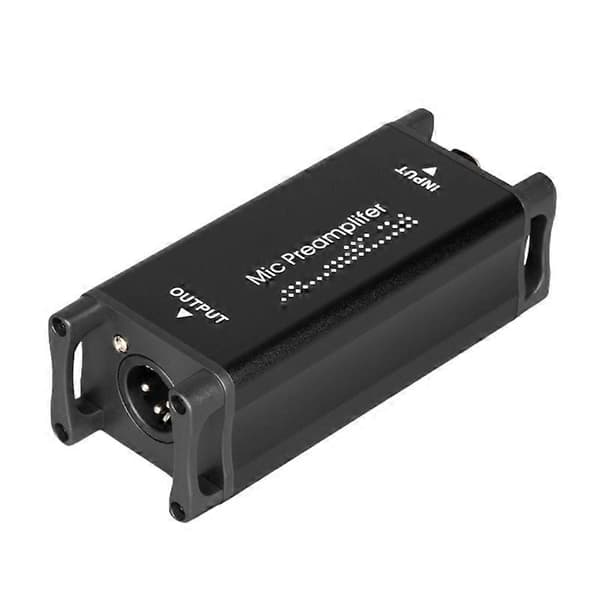 Mikrofonforforstærker Dynamisk/Pive Aluminium Forforstærker Nettoforstærkningsboost