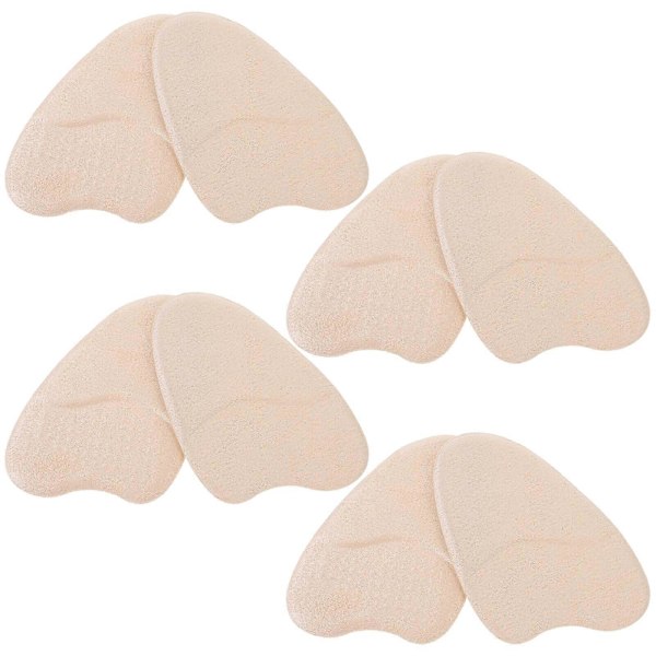 4 Par Silikone Metatarsal Puder Anti-skrid Ball of Foot Puder Skridsikre Forfodspuder