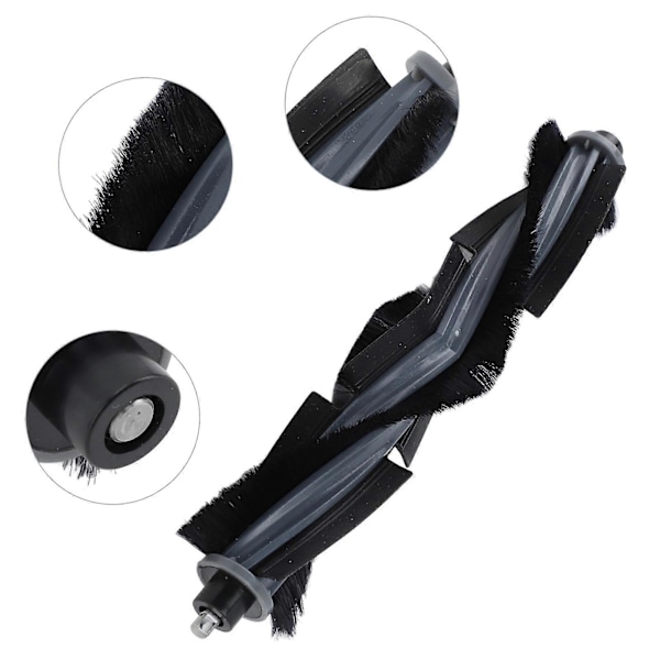 Robotstøvsugere Børsteruller Gummi Nylon Nem at Installere Robotstøvsugere Børsteruller Udskiftning til X2 X2 Pro