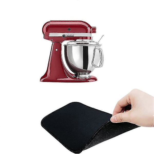 Sekoittimen liukumatto Kitchenaid-yleiskoneeseen ja 3 pakkausta johtojen järjestäjiä keittiökoneille