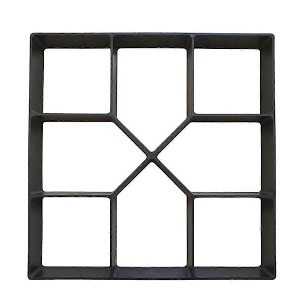 40cmx40cm Sementtitiili Betonikiveys DIY Muovinen Polun Tekijä Neliö Kiveysmuotti