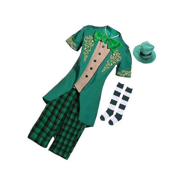 1 stk. Leprechaun kostume til Halloween dekorationer høj kvalitet