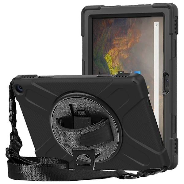 Fire Hd 10plus 11. sukupolven (2021 versio) käsiremmi silikoninen suojakotelo, 261x17