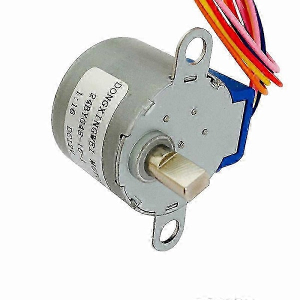 1 Set 24BYJ48 DC 12V CNC-motor Reducerande Stepping Stepper Motor 24BYJ48 Stegmotor