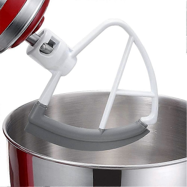 Flex Visphuvud Skålskrapa Delar för KitchenAid 4.5-5QT Tilt-Head Köksmaskin